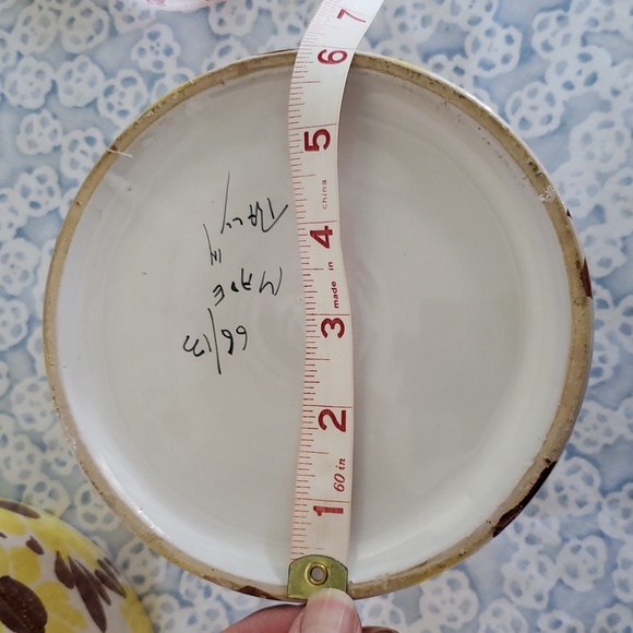 Vintage Sunflower Jars 3 pc Canister Set (Part 1) - Picture 14 of 17